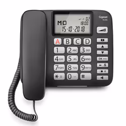 Gigaset DL 580 Telefono analogico Identificatore di chiamata Nero - Vista aggiuntiva 8