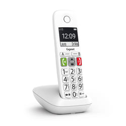 Gigaset E290 telefono Telefono analogico/DECT Identificatore di chiamata Bianco