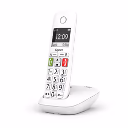 Gigaset E290 telefono Telefono analogico/DECT Identificatore di chiamata Bianco - Vista aggiuntiva 4
