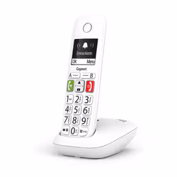 Gigaset E290 telefono Telefono analogico/DECT Identificatore di chiamata Bianco - Vista aggiuntiva 6