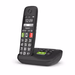 Gigaset E290A BLACK Telefono analogico/DECT Identificatore di chiamata Nero - Vista aggiuntiva 4