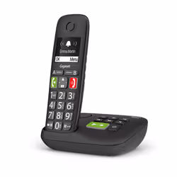 Gigaset E290A BLACK Telefono analogico/DECT Identificatore di chiamata Nero - Vista aggiuntiva 5
