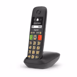 Gigaset E290A Telefono analogico/DECT Identificatore di chiamata Nero