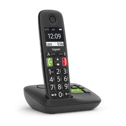 Gigaset E290A Telefono analogico/DECT Identificatore di chiamata Nero