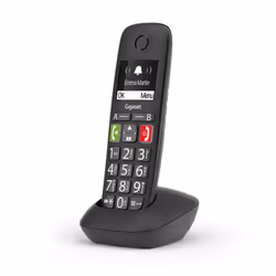Gigaset E290HX Telefono analogico/DECT Identificatore di chiamata Nero - Vista aggiuntiva 4