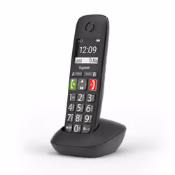 Gigaset E290HX Telefono analogico/DECT Identificatore di chiamata Nero - Vista aggiuntiva 5