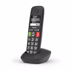 Gigaset E290HX Telefono analogico/DECT Identificatore di chiamata Nero - Vista aggiuntiva 6