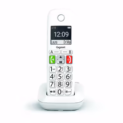 Gigaset E290 Telefono analogico/DECT Identificatore di chiamata Bianco