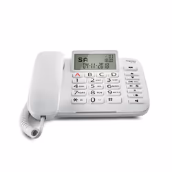 Gigaset DL380 Telefono analogico Identificatore di chiamata Bianco - Vista aggiuntiva 4