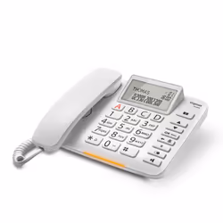Gigaset DL380 Telefono analogico Identificatore di chiamata Bianco - Vista aggiuntiva 5