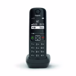 Gigaset AS690HX Telefono analogico/DECT Identificatore di chiamata Nero