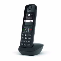 Gigaset AS690HX Telefono analogico/DECT Identificatore di chiamata Nero