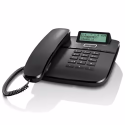 Gigaset DA 611 Telefono analogico Identificatore di chiamata Nero