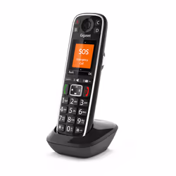 Gigaset E720HX Telefono analogico/DECT Nero - Vista aggiuntiva 5