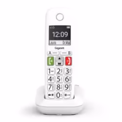 Gigaset E290 Duo Telefono analogico/DECT Identificatore di chiamata Bianco - Vista aggiuntiva 4