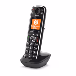 Gigaset E720HX Telefono analogico/DECT Identificatore di chiamata Nero - Vista aggiuntiva 4