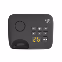 Gigaset C575A Duo Telefono analogico/DECT Identificatore di chiamata Nero