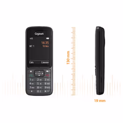 Gigaset SL800H PRO Telefono analogico/DECT Identificatore di chiamata Antracite - Vista aggiuntiva 4