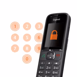Gigaset S700H PRO Telefono DECT Identificatore di chiamata Antracite - Vista aggiuntiva 5