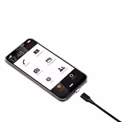Gigaset GS195LS 15,7 cm (6.18") Doppia SIM Android 9.0 4G USB tipo-C 2 GB 32 GB 4000 mAh Nero