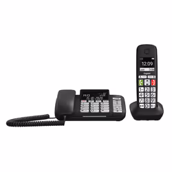 Gigaset DL780 Plus, Telefono analogico/DECT, Cornetta wireless, Telefono con vivavoce, 99 voci, Identificatore di chiamata, N ...