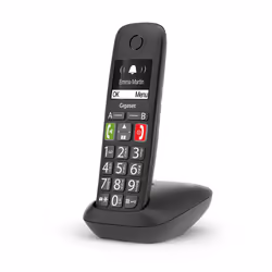 Gigaset S30852-H2901-D201 telefono Telefono analogico/DECT Identificatore di chiamata Nero - Vista aggiuntiva 5