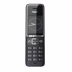 Gigaset 550 HX, Telefono analogico/DECT, Cornetta wireless, Telefono con vivavoce, 200 voci, Nero