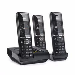 Gigaset COMFORT 550A, Telefono analogico, Cornetta wireless, Telefono con vivavoce, 200 voci, Identificatore di chiamata, Ner ...