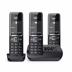 Gigaset COMFORT 550A Telefono analogico Identificatore di chiamata Nero - Vista aggiuntiva 4