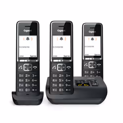 Gigaset COMFORT 550A Telefono analogico Identificatore di chiamata Nero - Vista aggiuntiva 5