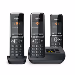 Gigaset COMFORT 550A Telefono analogico Identificatore di chiamata Nero - Vista aggiuntiva 7