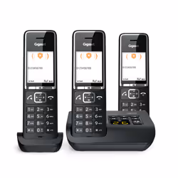 Gigaset COMFORT 550A Telefono analogico Identificatore di chiamata Nero - Vista aggiuntiva 8