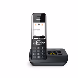 Gigaset COMFORT 550A Telefono analogico/DECT Identificatore di chiamata Nero - Vista aggiuntiva 5