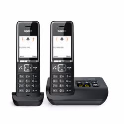 Gigaset COMFORT 550A duo Telefono analogico/DECT Identificatore di chiamata Nero - Vista aggiuntiva 5
