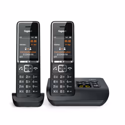 Gigaset COMFORT 550A duo Telefono analogico/DECT Identificatore di chiamata Nero - Vista aggiuntiva 6