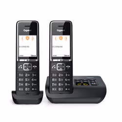 Gigaset COMFORT 550A duo Telefono analogico/DECT Identificatore di chiamata Nero - Vista aggiuntiva 8