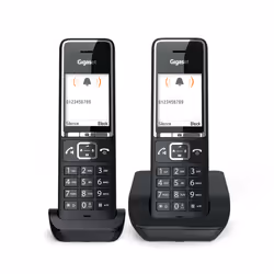 Gigaset COMFORT 550 duo Telefono analogico Identificatore di chiamata Nero - Vista aggiuntiva 4