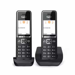 Gigaset COMFORT 550 duo Telefono analogico Identificatore di chiamata Nero - Vista aggiuntiva 7