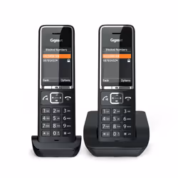 Gigaset COMFORT 550 duo Telefono analogico Identificatore di chiamata Nero - Vista aggiuntiva 8