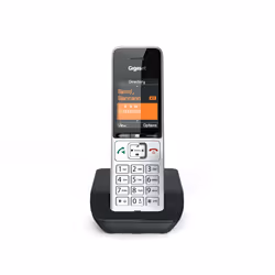 Gigaset COMFORT 500 Telefono DECT Identificatore di chiamata Nero, Argento