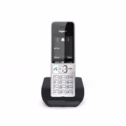 Gigaset COMFORT 500 Telefono DECT Identificatore di chiamata Nero, Argento