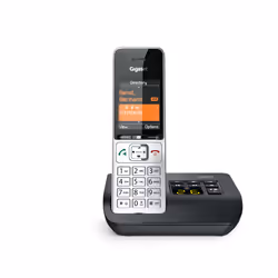 Gigaset COMFORT 500A Telefono analogico/DECT Identificatore di chiamata Nero, Argento - Vista aggiuntiva 2