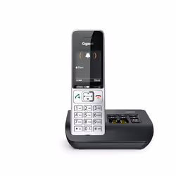 Gigaset COMFORT 500A Telefono analogico/DECT Identificatore di chiamata Nero, Argento - Vista aggiuntiva 3