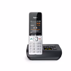 Gigaset COMFORT 500A Telefono analogico/DECT Identificatore di chiamata Nero, Argento - Vista aggiuntiva 5