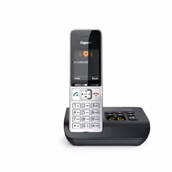 Gigaset COMFORT 500A Telefono analogico/DECT Identificatore di chiamata Nero, Argento - Vista aggiuntiva 6