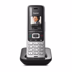 Gigaset Premium 100 HX Telefono intelligente Identificatore di chiamata Nero, Acciaio inox