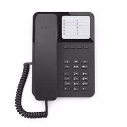 Gigaset DESK 400 Telefono analogico Nero - Vista aggiuntiva 5