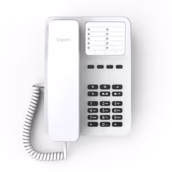Gigaset DESK 400 Telefono analogico Bianco - Vista aggiuntiva 5