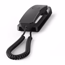 Gigaset DESK 200, Telefono analogico, Cornetta cablata, 10 voci, Nero