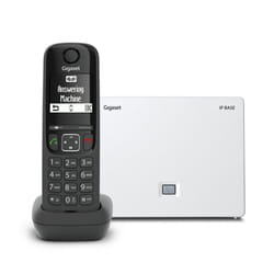 Gigaset AS690A IP BASE Telefono DECT Identificatore di chiamata Nero, Bianco